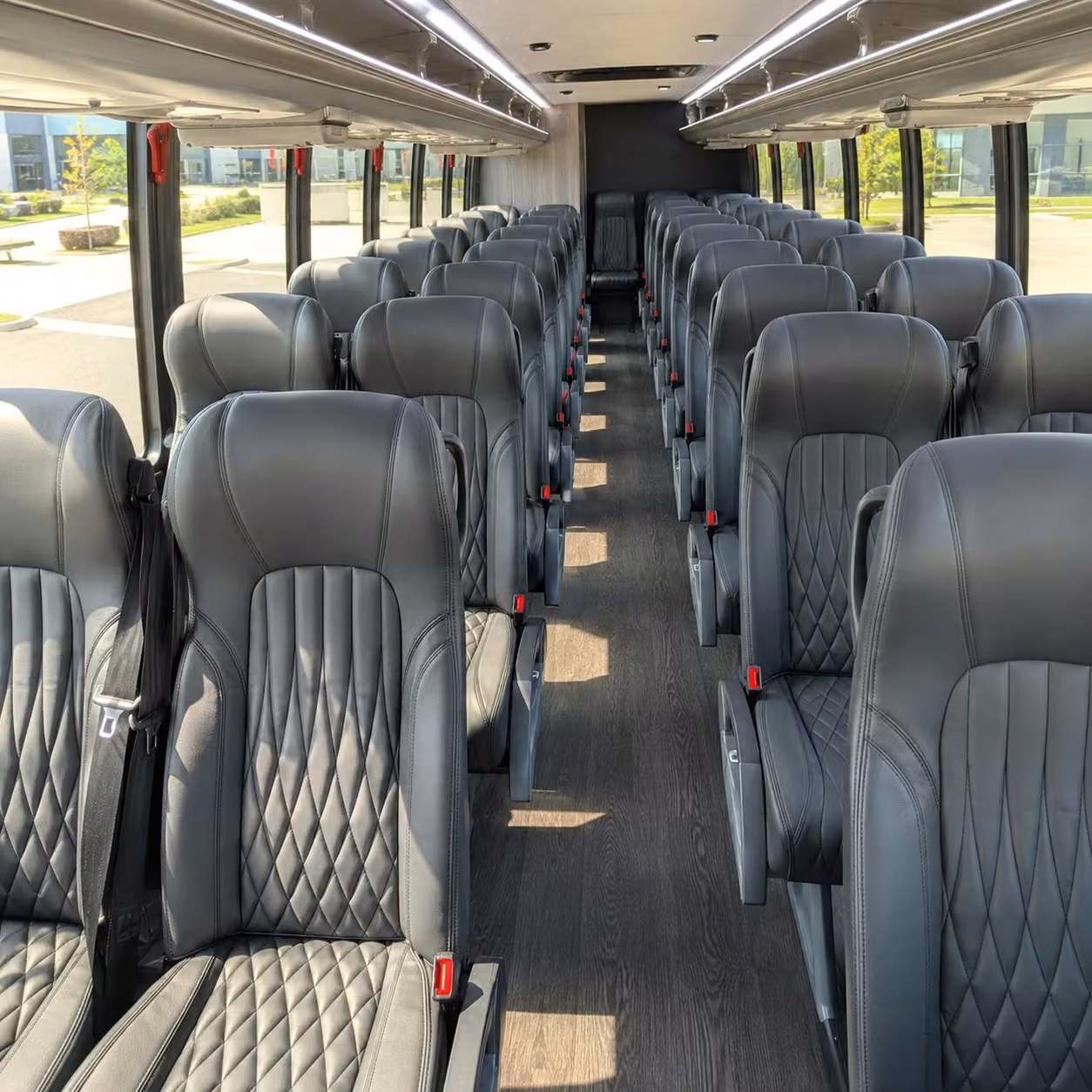 30 passenger minibus interior