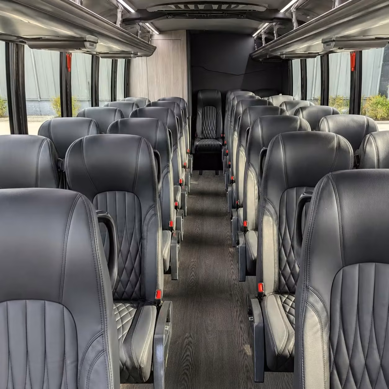 35 passenger minibus inside