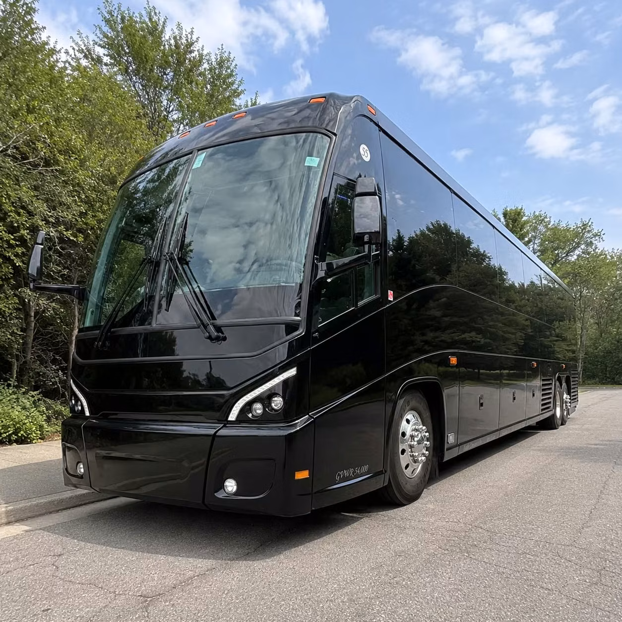 charter buses for coast guard and naval operations in the huntington beach area
