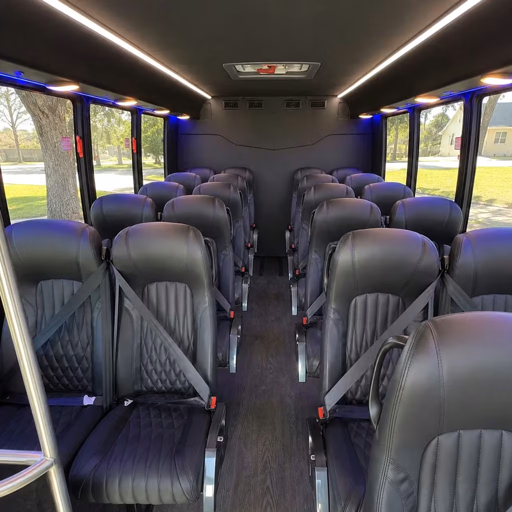 huntington beach 20 passenger minibus rental