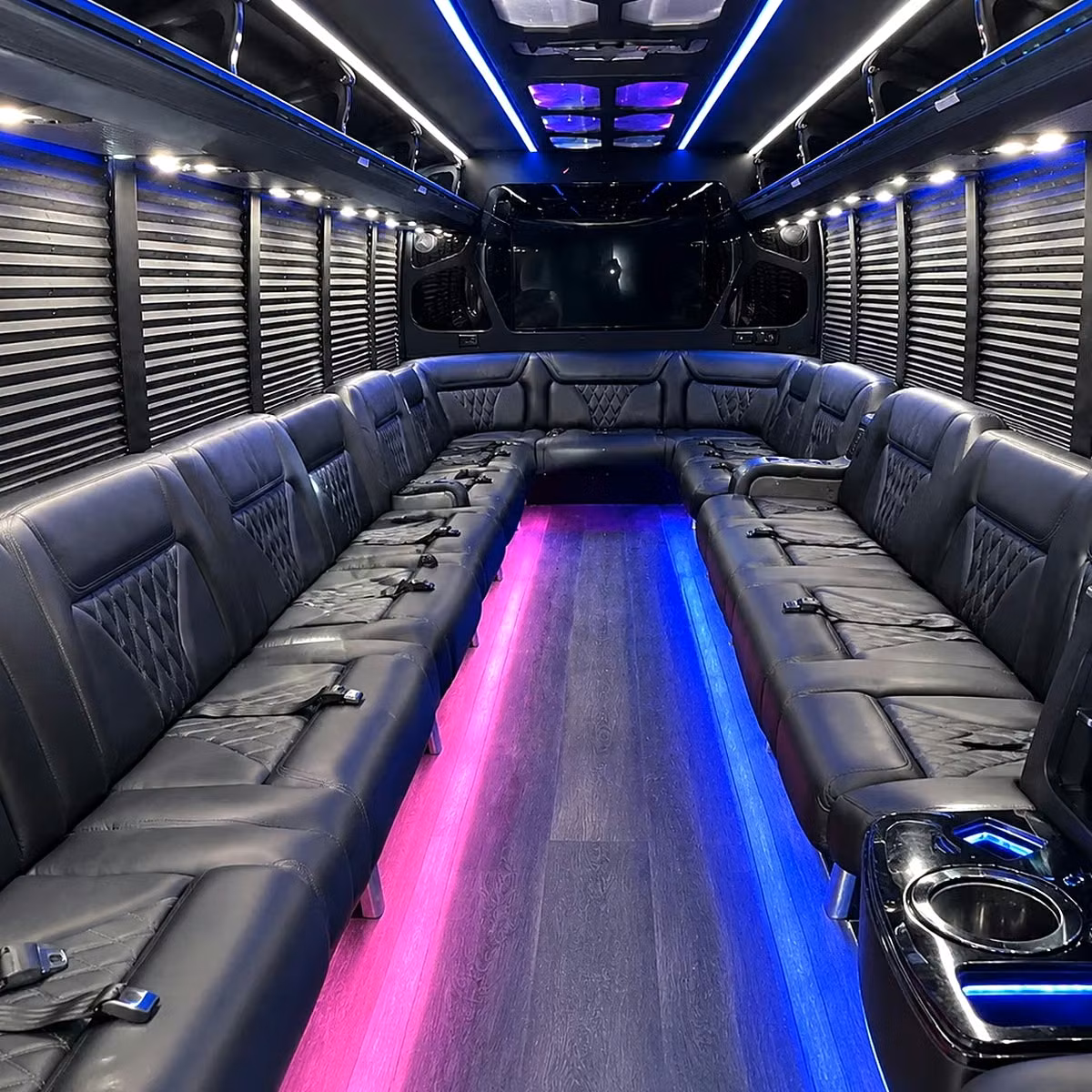 party bus interior